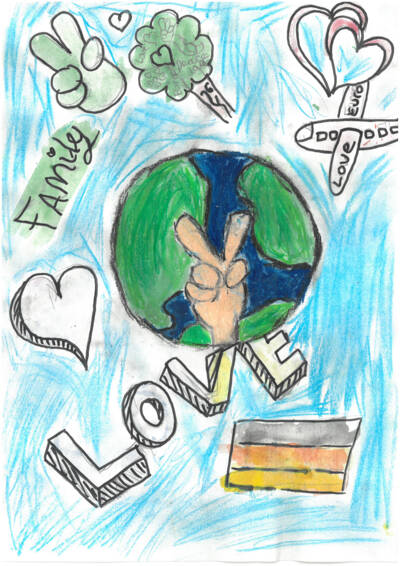 Amelie Addison, 9 Jahre, East Grinstead